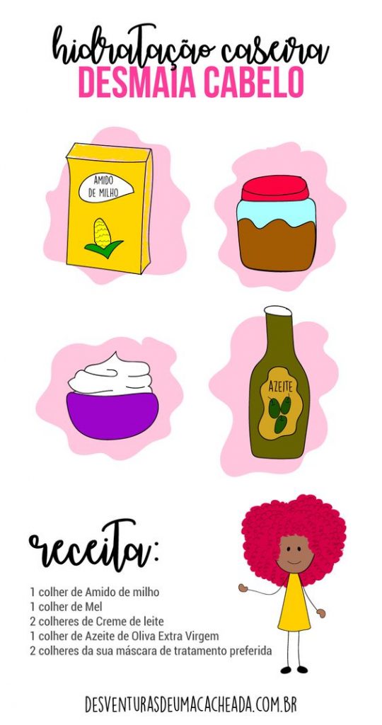 erros comuns ao fazer hidratação caseira no cabelo