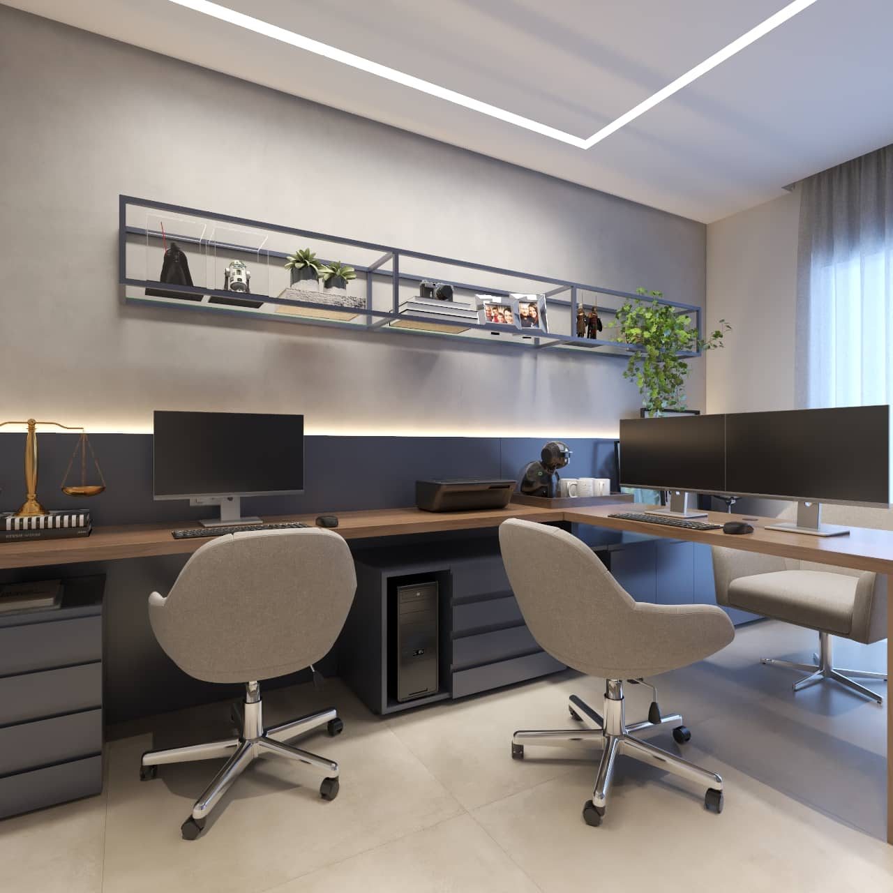 10 ideias home office moderno pequeno