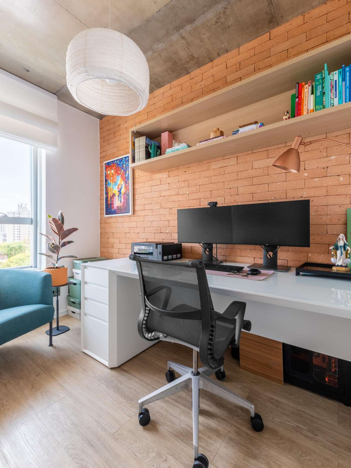 Como Otimizar um Home Office Pequeno com Móveis Planejados