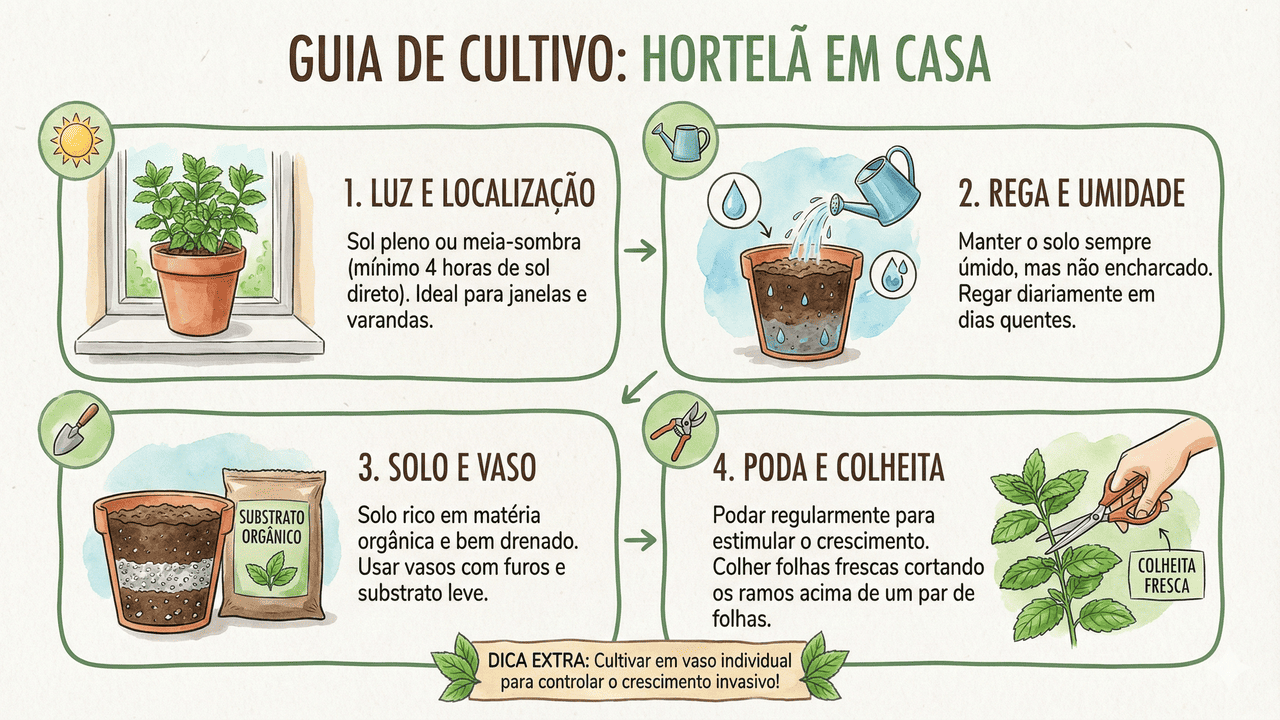 Solução de Problemas: Por Que Minha Hortelã em Vaso Está Morrendo?
