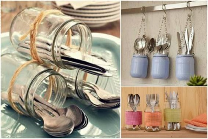 Passo a passo: divisória de arame para porta-escovas de vidro