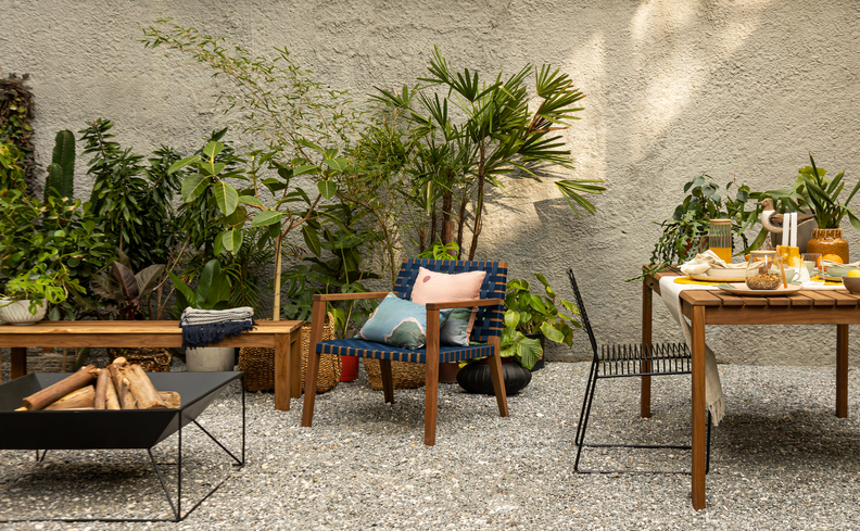 preço medio moveis corda nautica para jardim