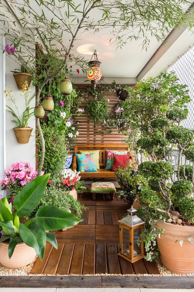 jardim vertical no quintal