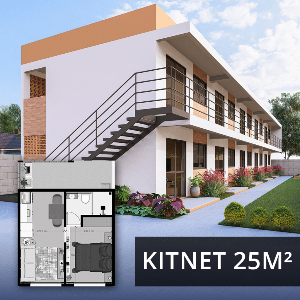 divisoria quarto sala kitnet pequena