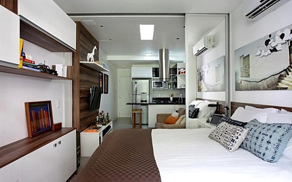 erros comuns decorar kitnet pequena