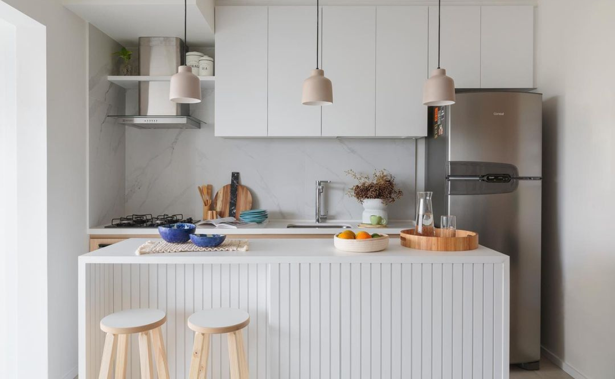 ilha para cozinha pequena