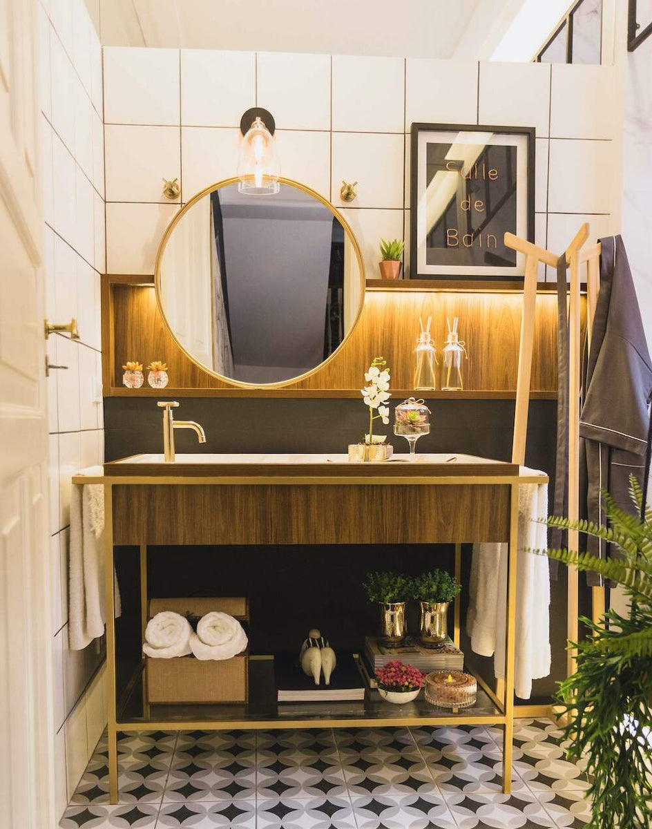 iluminacao espelho banheiro antiembaçante