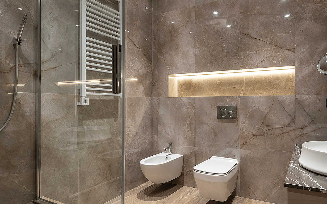 iluminacao led ou fluorescente banheiro