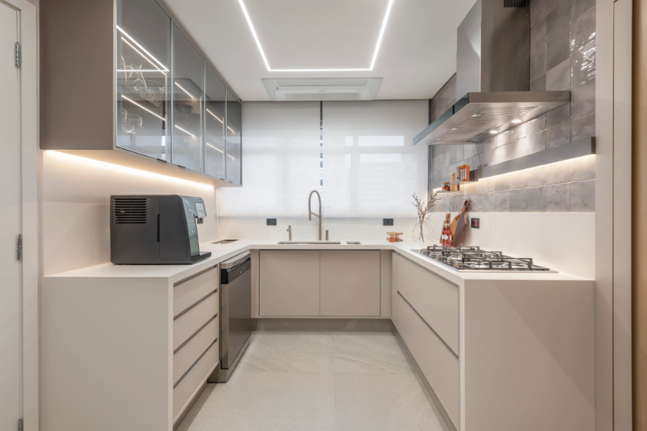 custo de projeto de iluminação LED para cozinha