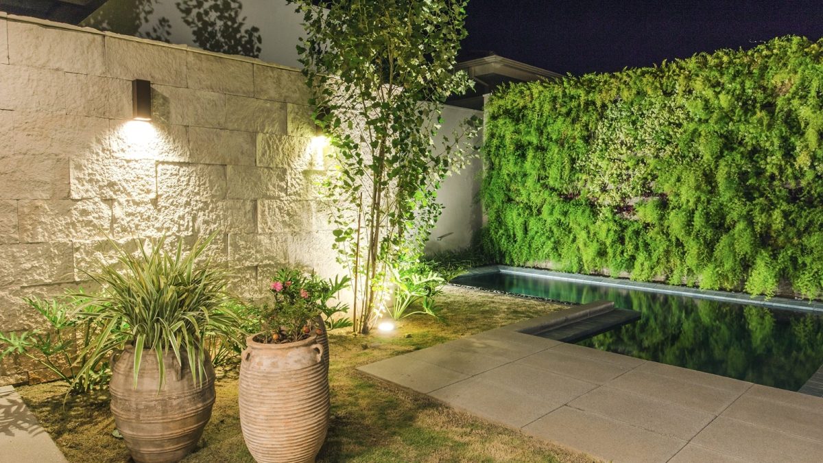 iluminacao para jardim externo