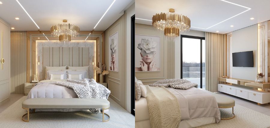 iluminacao para quarto