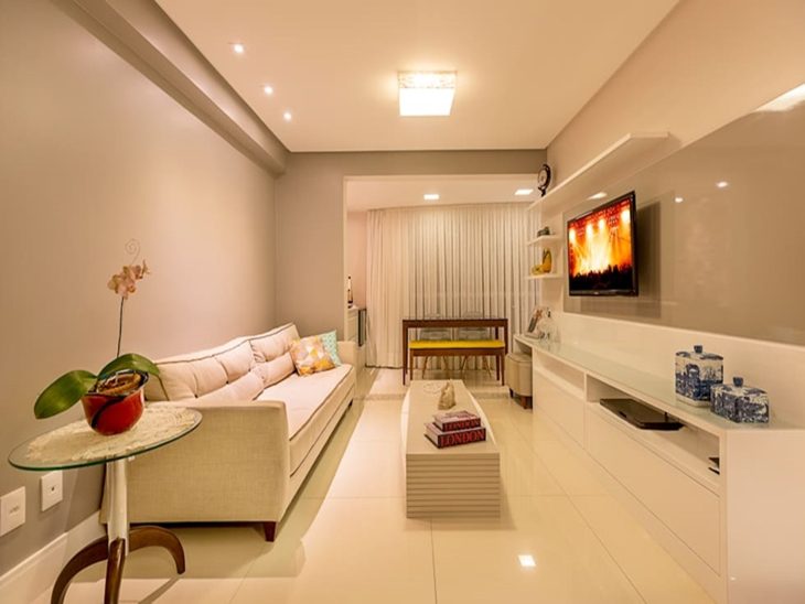 custo projeto iluminacao sala de estar