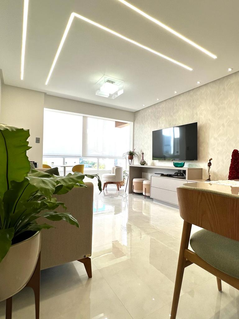 ideias de iluminacao para sala de estar pequena