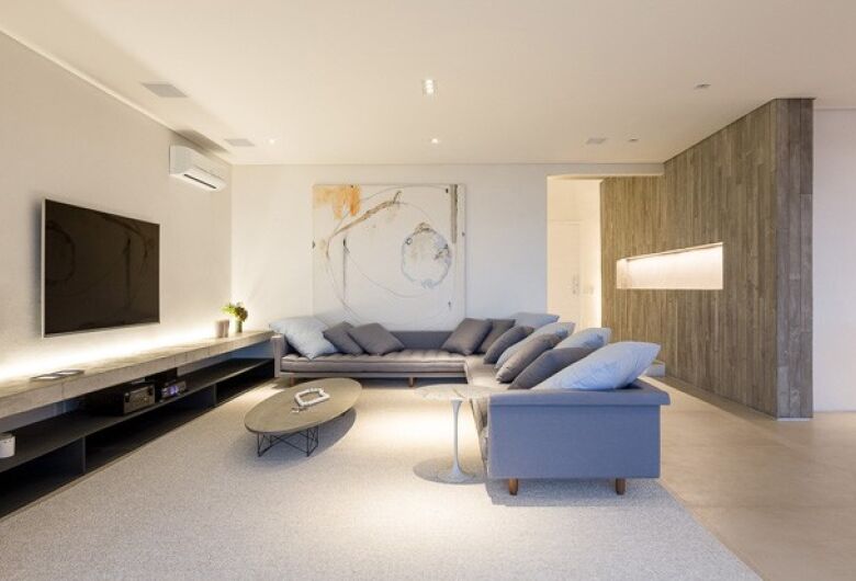 iluminacao led ou fluorescente sala