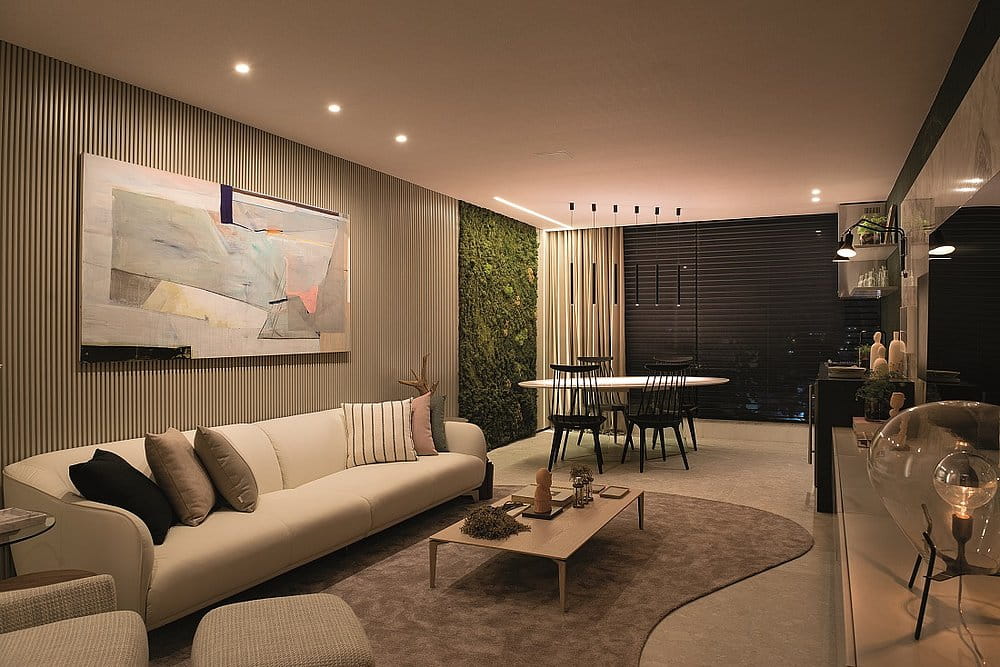 iluminacao led ou fluorescente sala