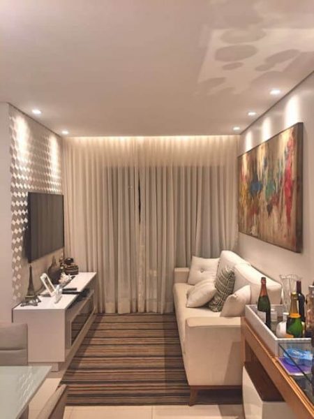 quanto custa projeto iluminação sala pequena