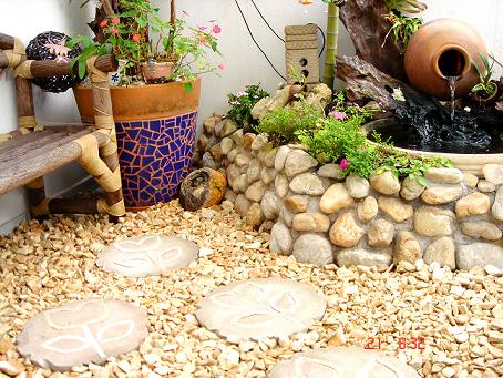 tipos de pedras para jardim