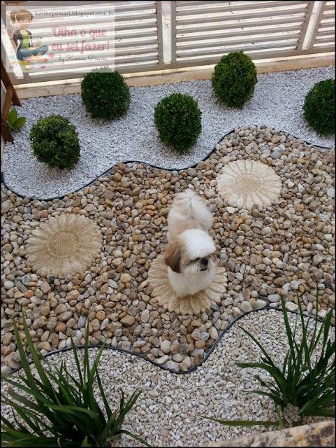 pedras para caminhos de jardim