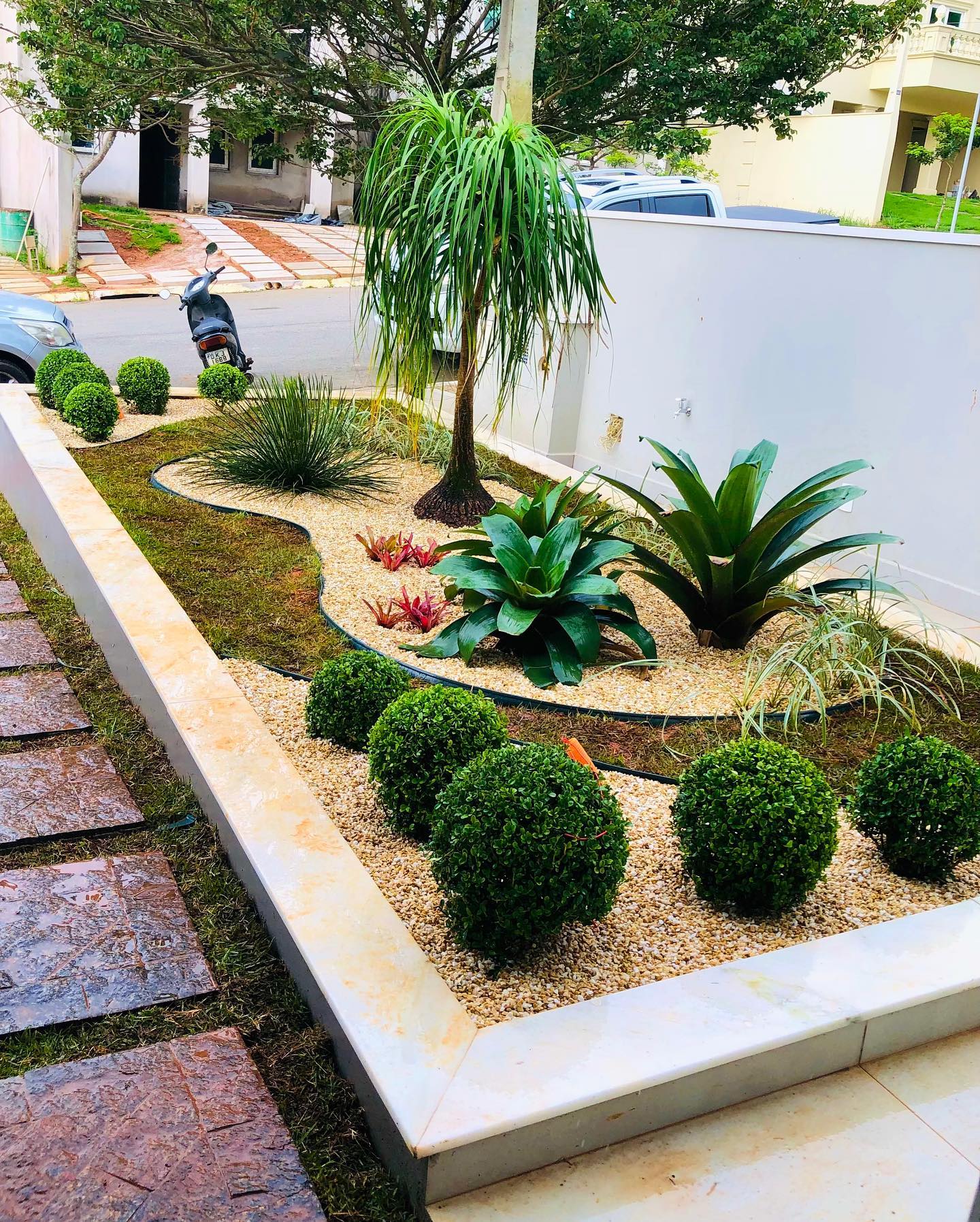 jardim de pedras para área interna