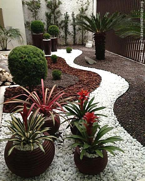 jardim de pedras