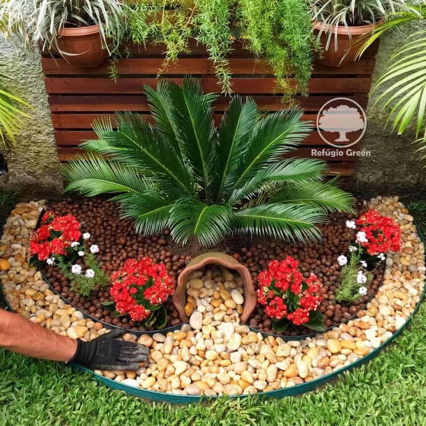 jardim de pedras