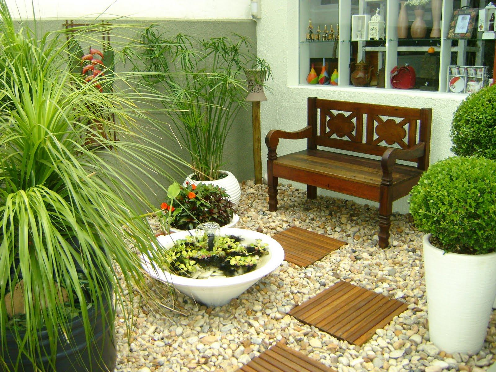 jardim de pedras