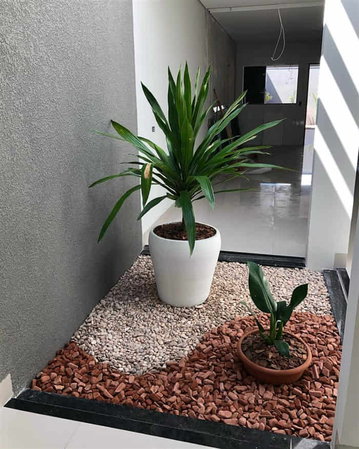 jardim de pedras