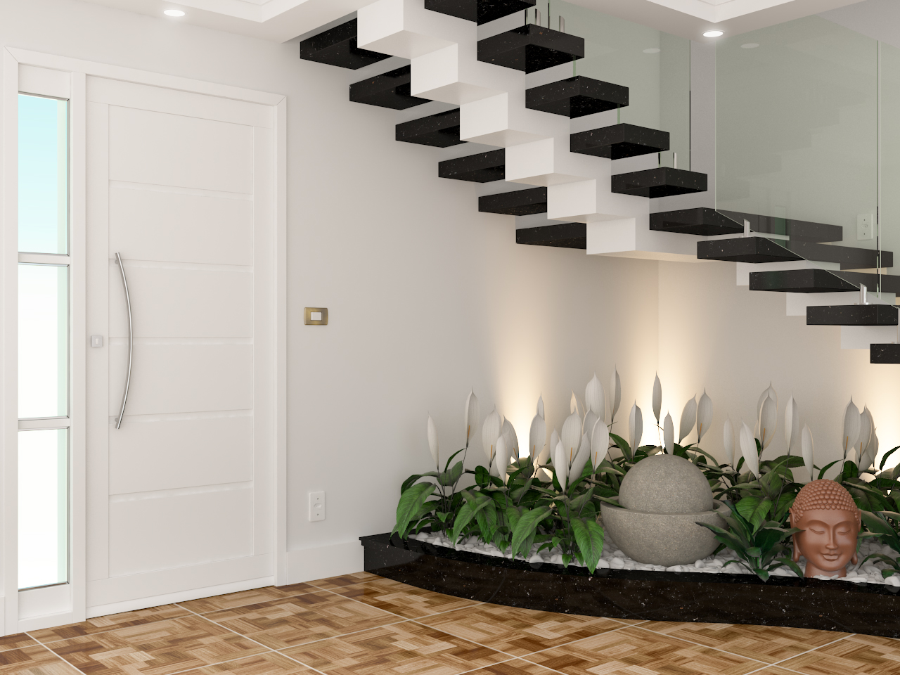 quanto custa fazer um jardim embaixo da escada