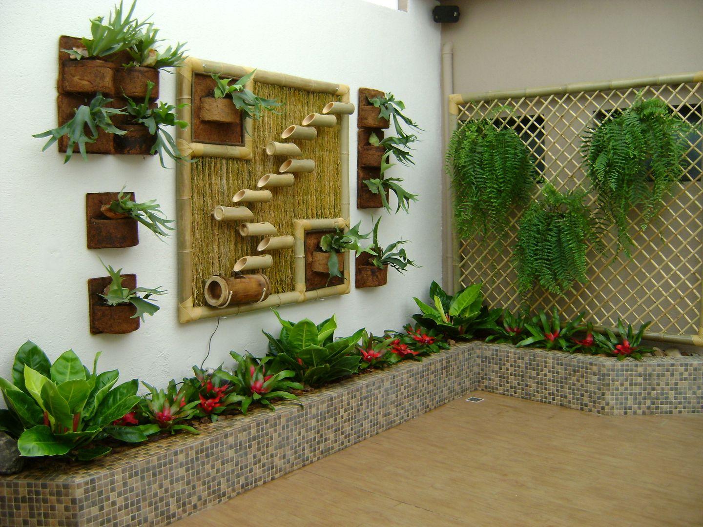 como fazer jardim em quintal pequeno