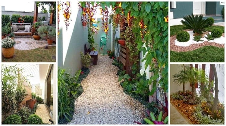 quintal pequeno com piscina
