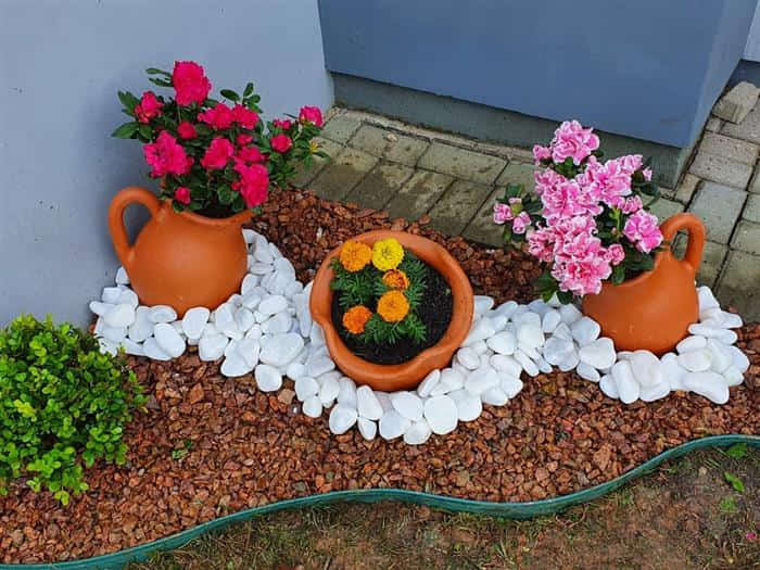 como fazer jardim em quintal pequeno