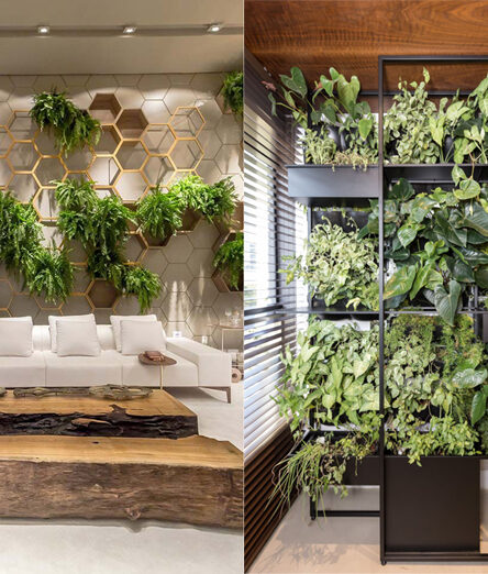 jardim vertical na cozinha