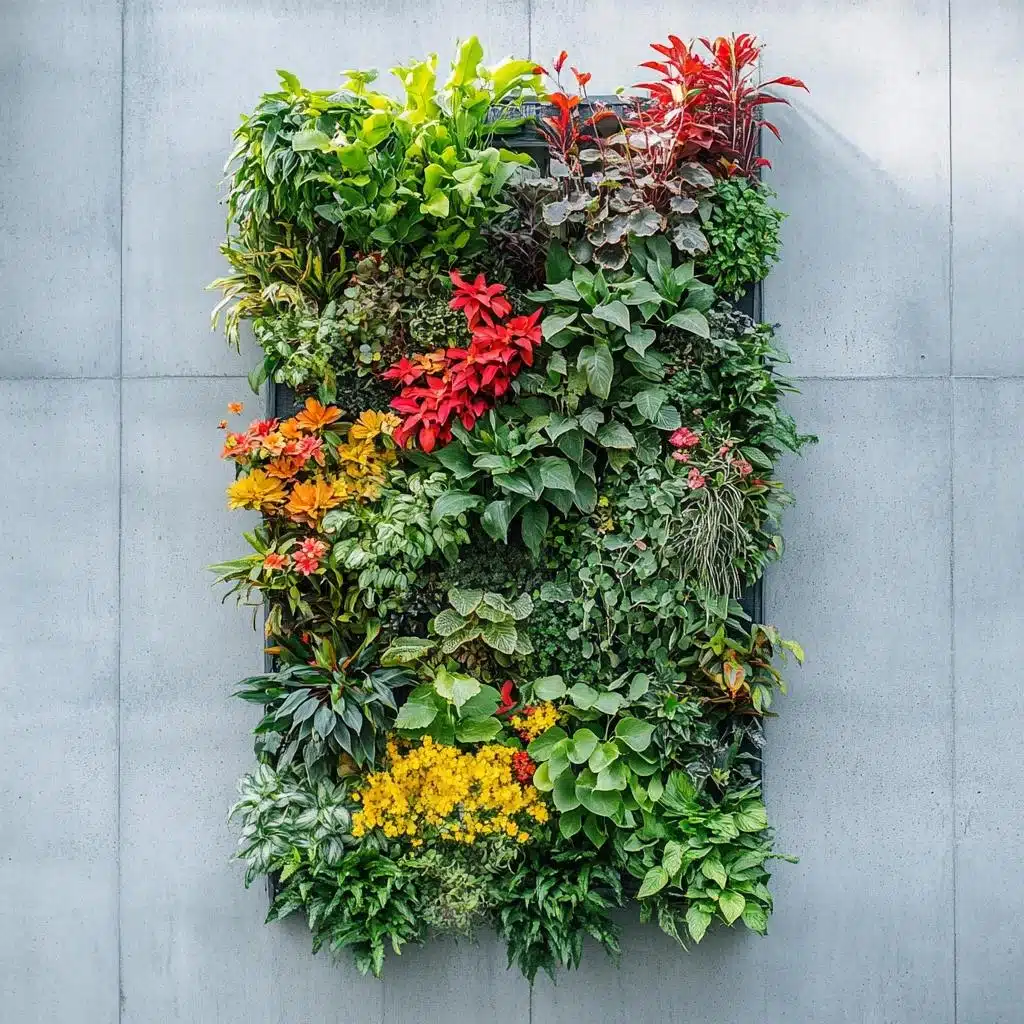 As melhores estruturas de jardim vertical para sua varanda