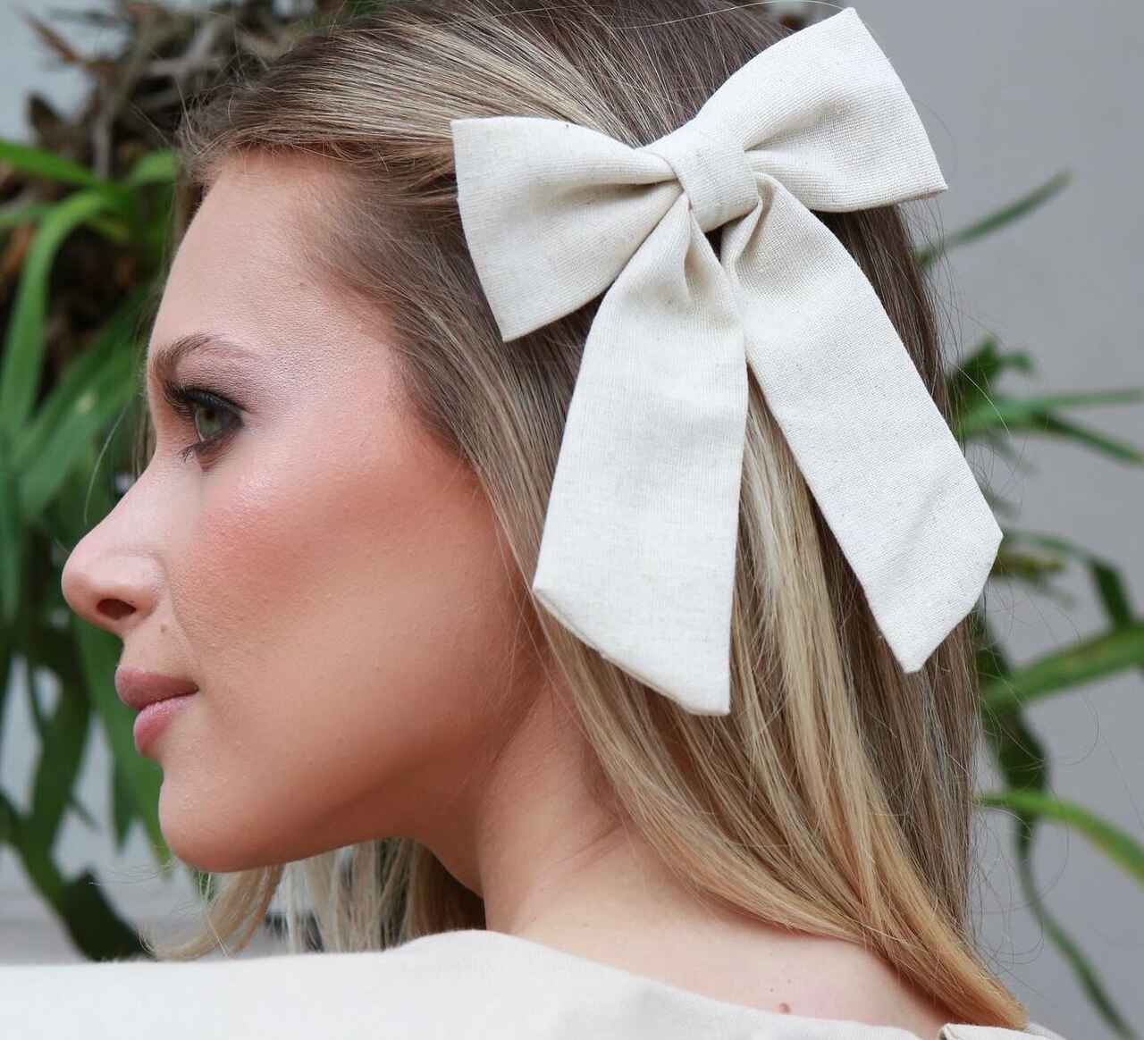 laços de cabelo tendência inspiração