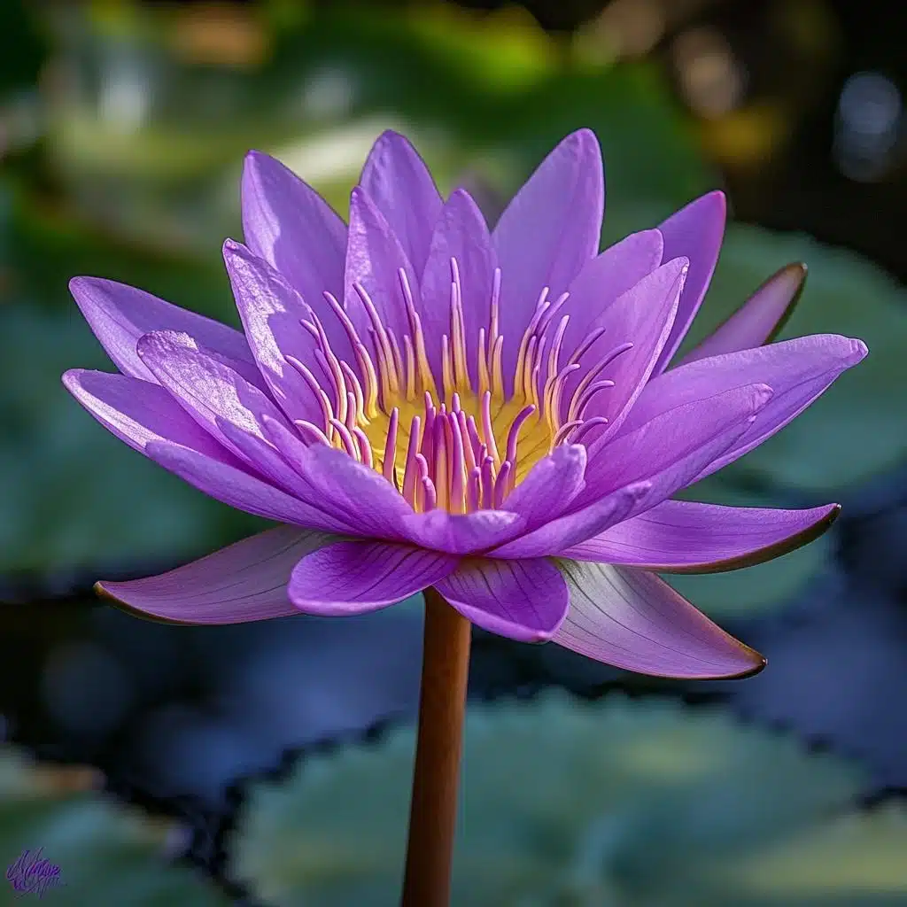 Lírio roxo como cuidar