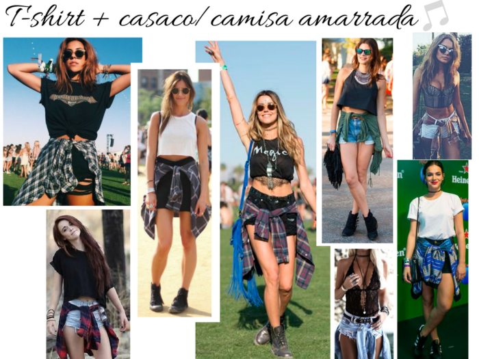 look para festival de rock inverno feminino