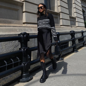 Guia completo de tecidos para looks all black