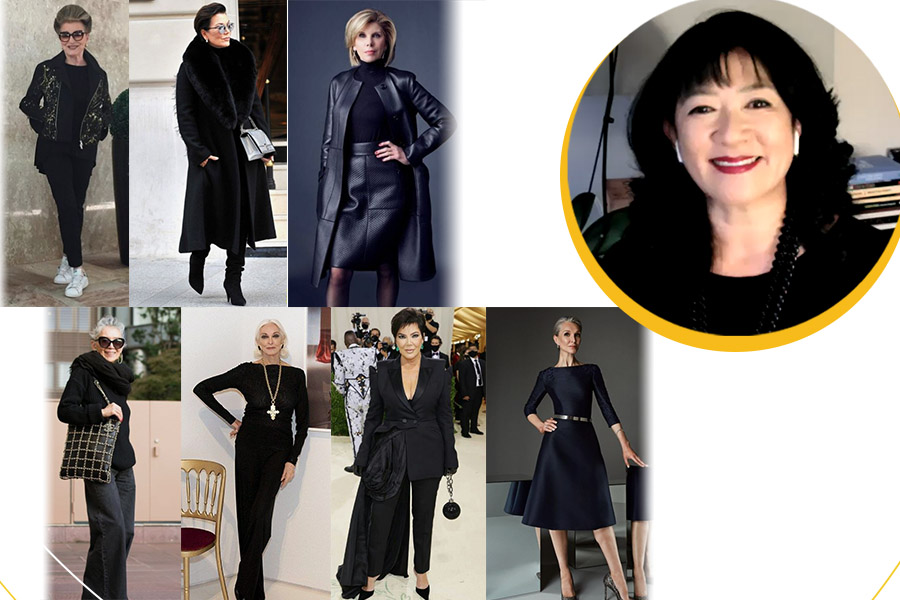 Como adaptar o look all black para cada estação