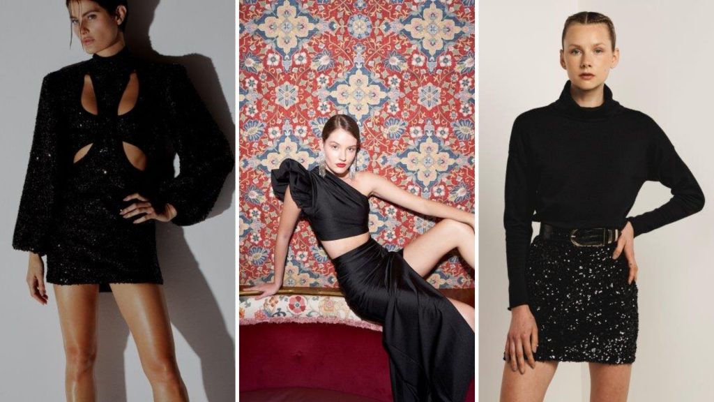 look todo preto como deixar interessante