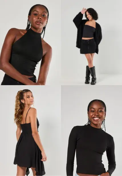 Maquiagem ideal para realçar o look all black