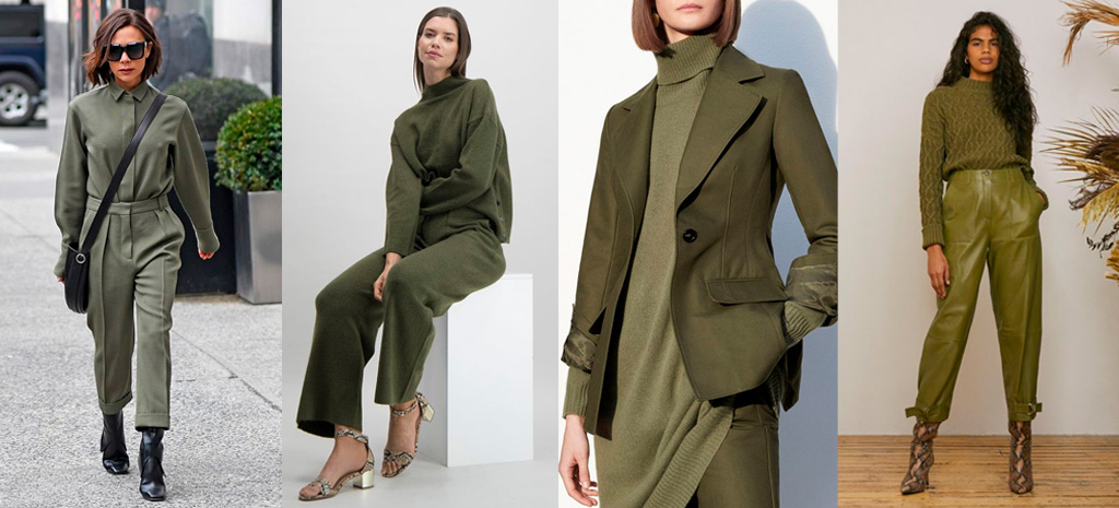 como usar verde militar no trabalho