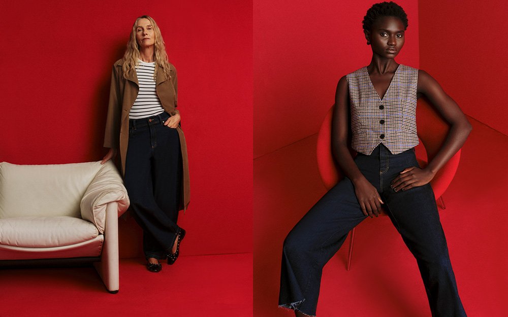 calça jeans skinny versus wide leg qual escolher