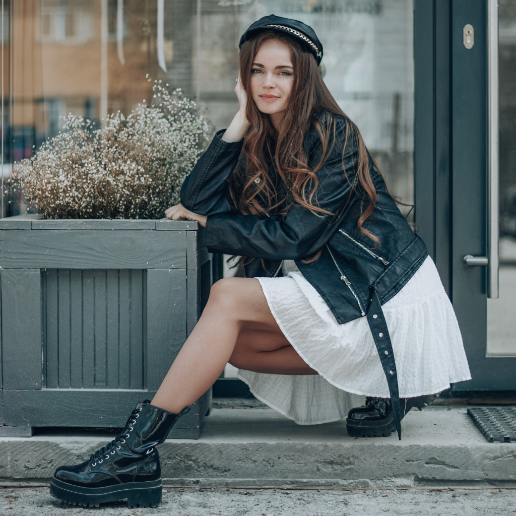 looks com coturno feminino