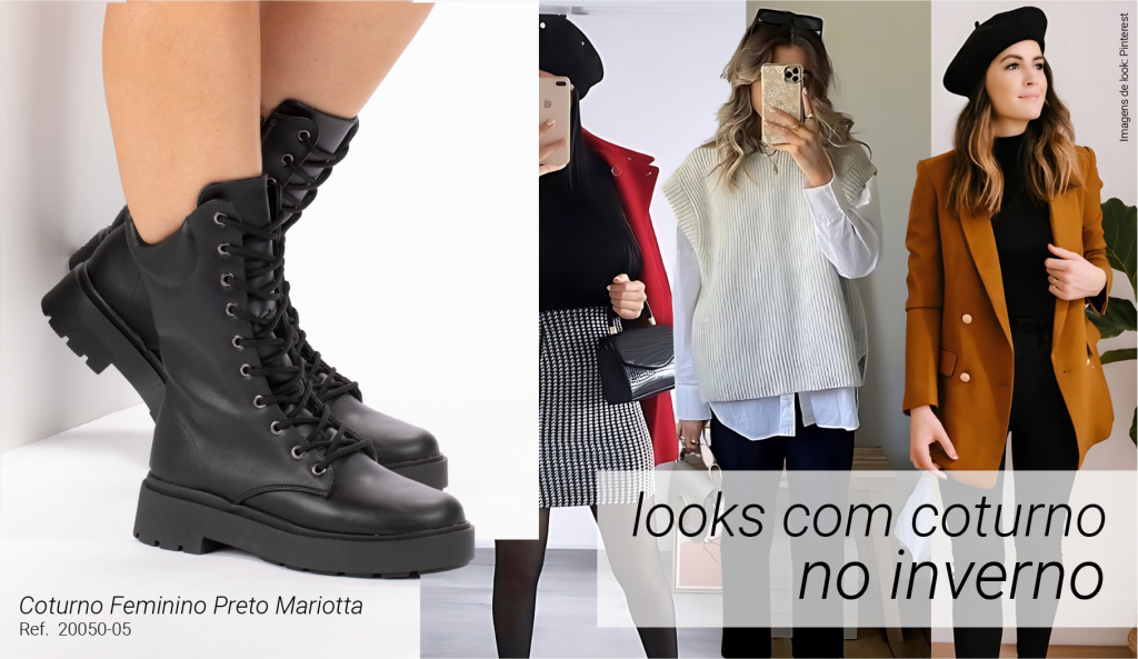 coturno feminino vs bota chelsea