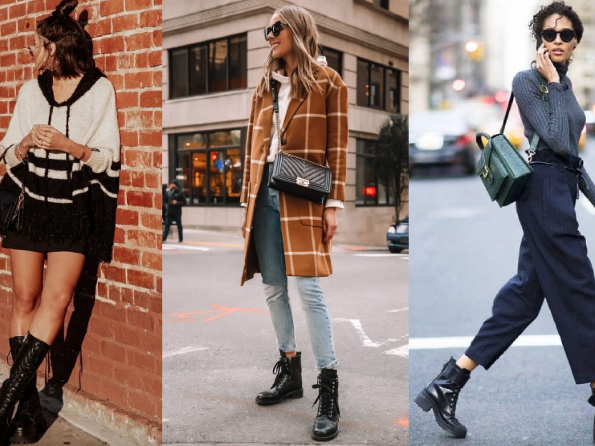 looks com coturno feminino