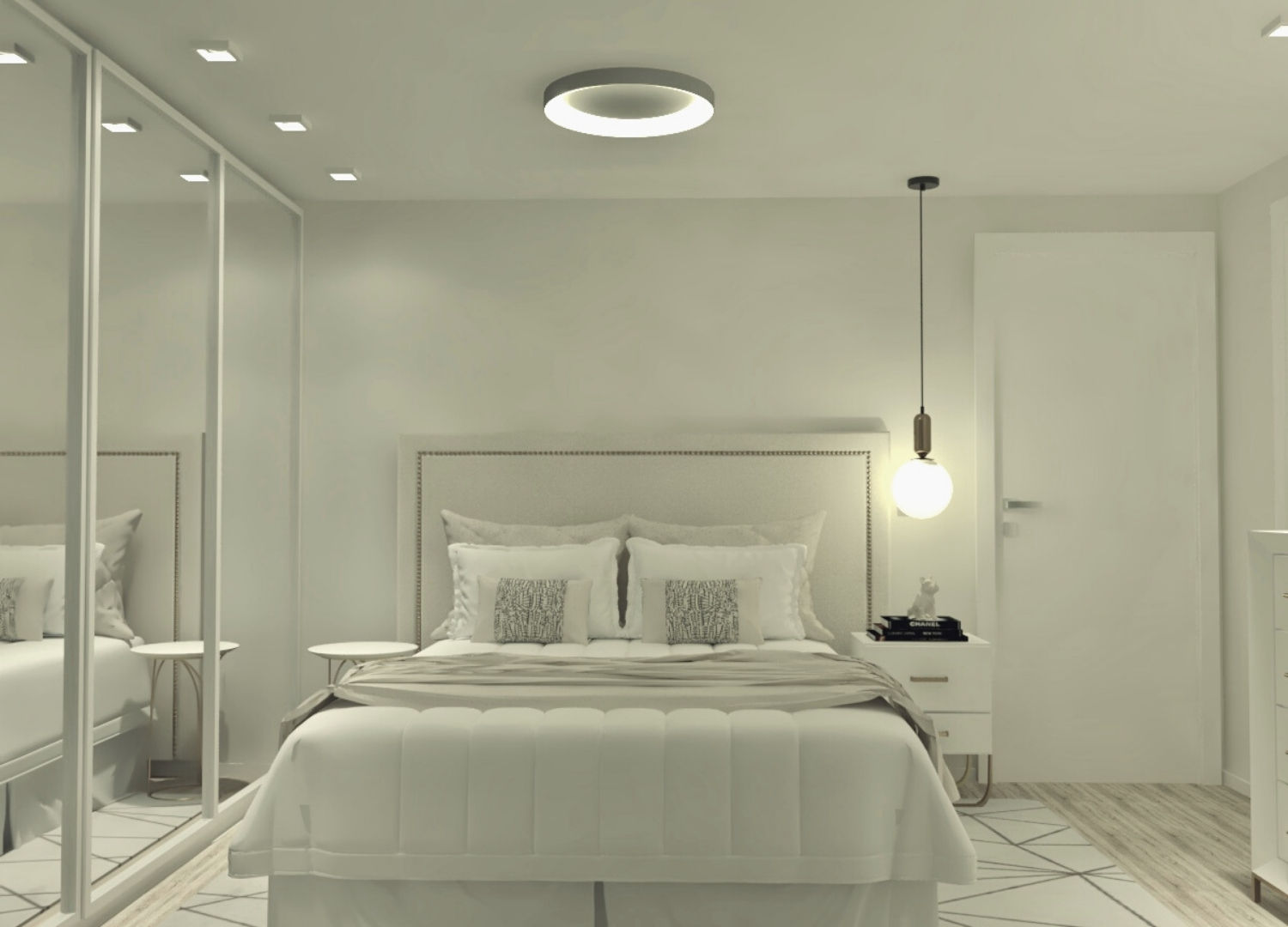 luminaria de teto para quarto barata e elegante