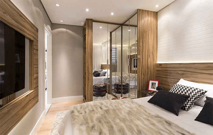 melhores luminarias de teto para quarto moderno