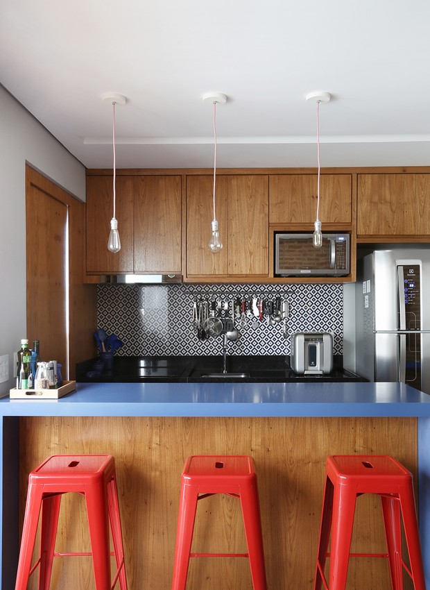 luminarias pendentes para bancada de cozinha