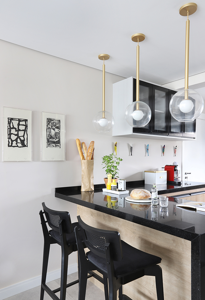 luminarias pendentes para bancada de cozinha