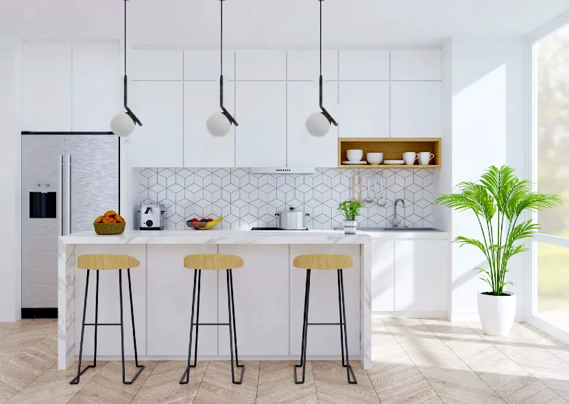 luminarias pendentes para bancada de cozinha